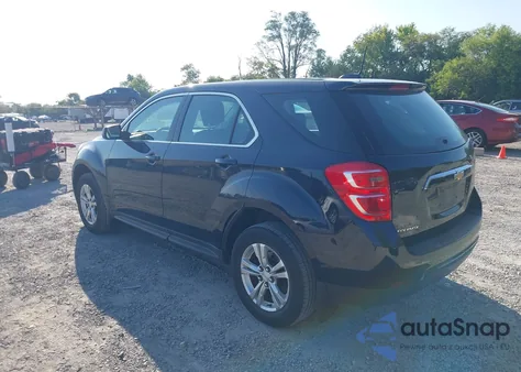2017 Chevrolet Equinox Ls from USA, damaged, VIN 2GNALBEK6H6115696